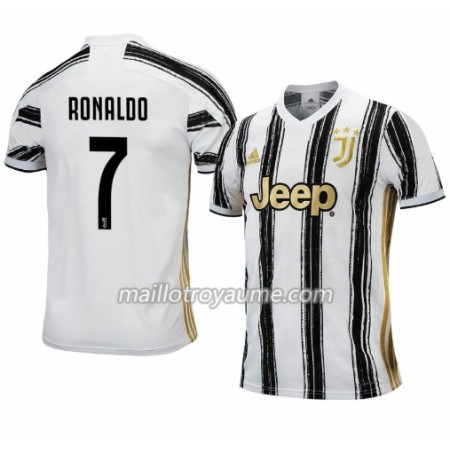 Maillot Foot Homme Juventus Cristinao Ronaldo 7 Domicile 2020-2021